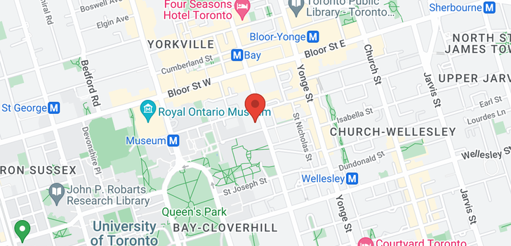 map of #3003 -55 CHARLES ST W